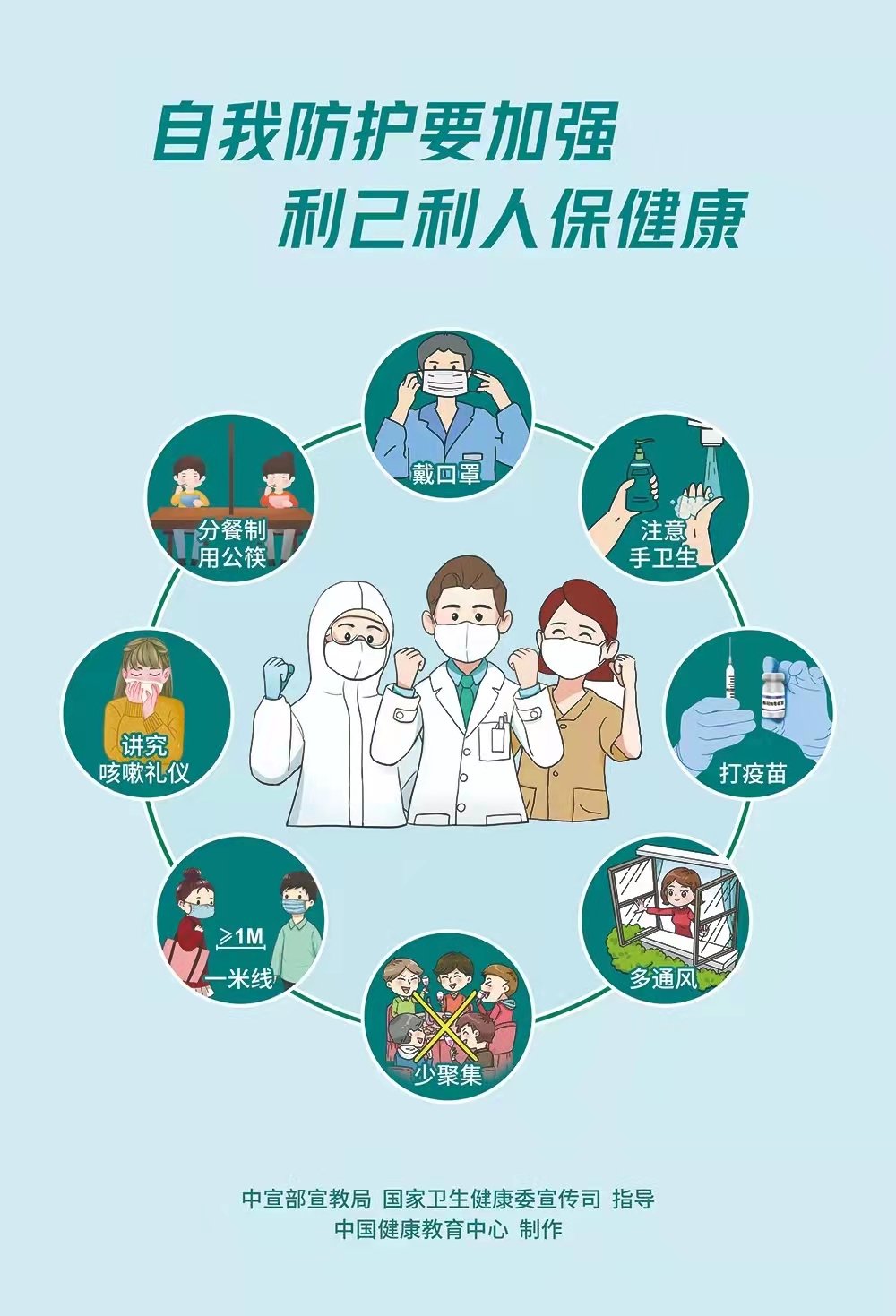 最新版！新冠肺炎疫情防控和新冠疫苗接種海報(bào)來(lái)了(圖3)